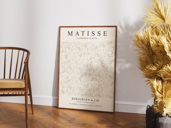 Berggruen Flowers - Matisse Plakat | Farverig & Tidløs Kunst