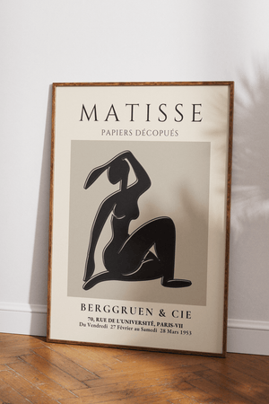 Black Madame - Matisse Plakat | Tidløs & Stilren Kunst