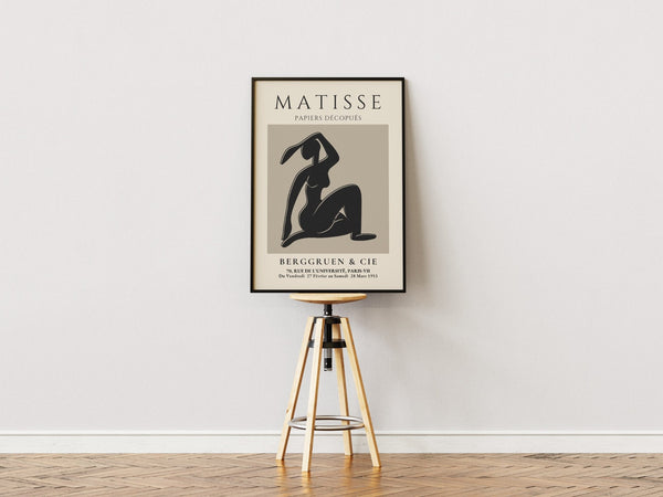 Black Madame - Matisse Plakat | Tidløs & Stilren Kunst