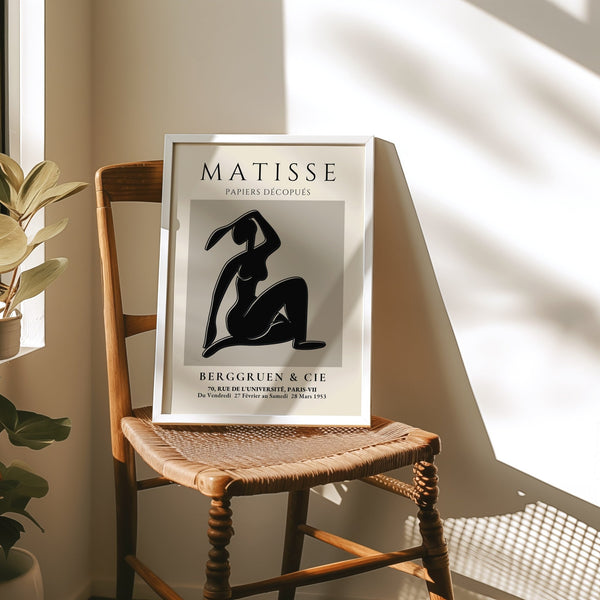 Black Madame - Matisse Plakat | Tidløs & Stilren Kunst