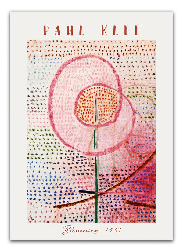 Blossoming Paul Klee Plakat