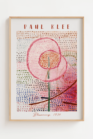 Blossoming Paul Klee Plakat