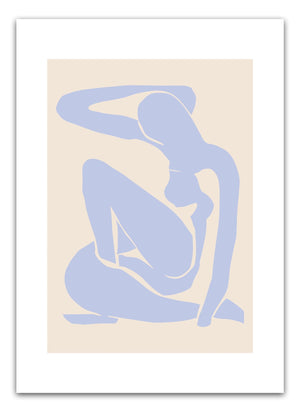 Blue Madame - Matisse Poster