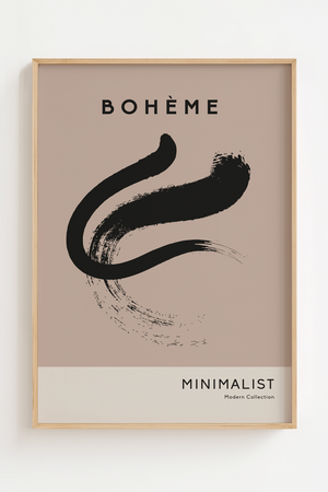 Bohéme Paint Plakat
