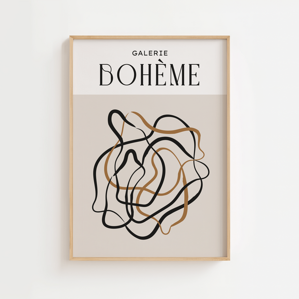 Bohéme Road Plakat