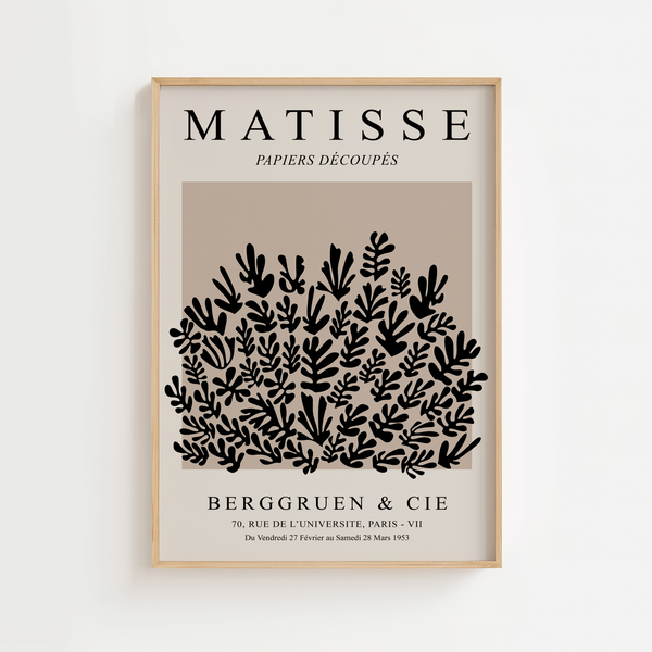 Classic Flower - Matisse Plakat