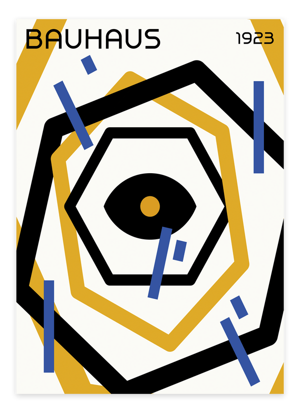 Dead Eye Bauhaus Plakat