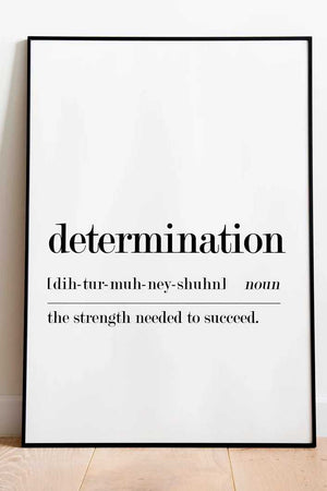 Determination Definition Ellens Shop