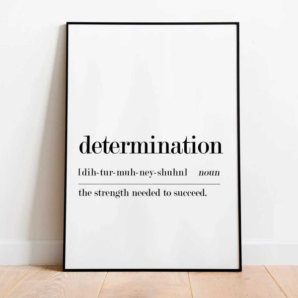 Determination Definition Ellens Shop