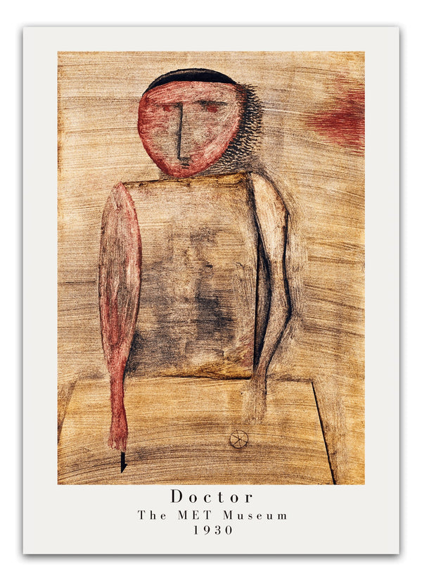 Doctor Paul Klee Plakat