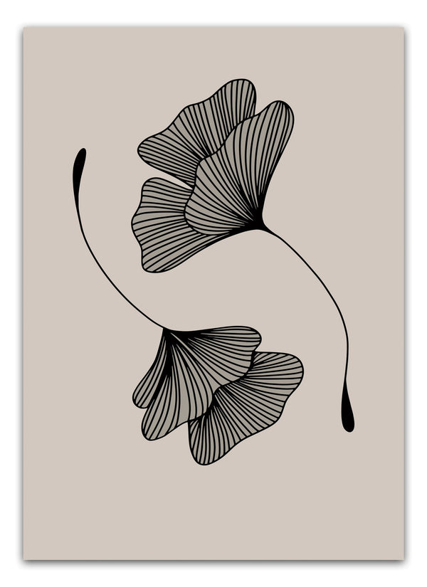 Double Flower Plakat