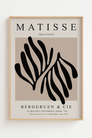 Double Leaf - Matisse Plakat