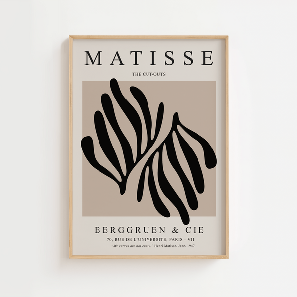 Double Leaf - Matisse Plakat