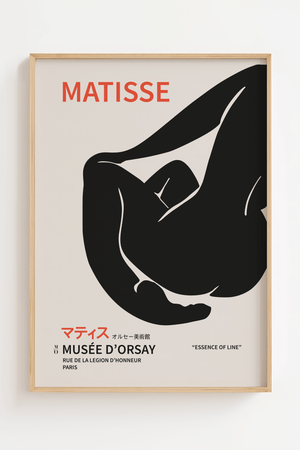 Essence of Line – Matisse Plakat fra Musée d'Orsay