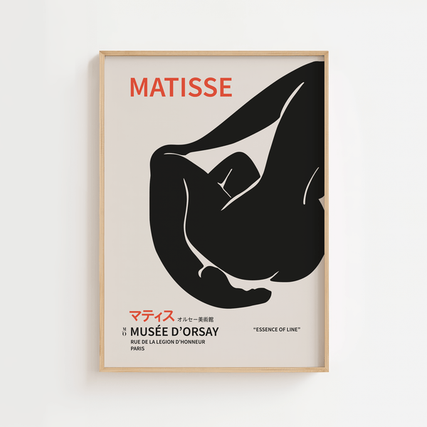 Essence of Line – Matisse Plakat fra Musée d'Orsay
