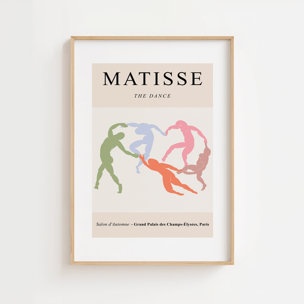 Farverig The Dance – Matisse Plakat | Dynamisk Kunstplakat
