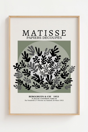 Femme Flowers Matisse Plakat