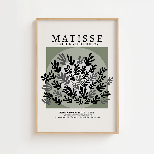 Femme Flowers Matisse Plakat