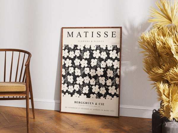 Flowers - Matisse Plakat | Farverig & Elegant Kunst
