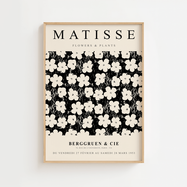 Flowers - Matisse Plakat