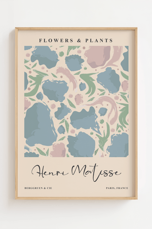 Flowers & Plants - Matisse Plakat
