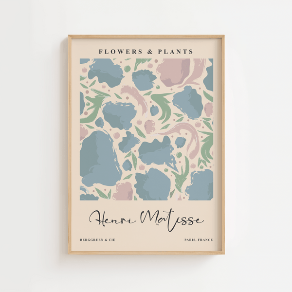 Flowers & Plants - Matisse Plakat