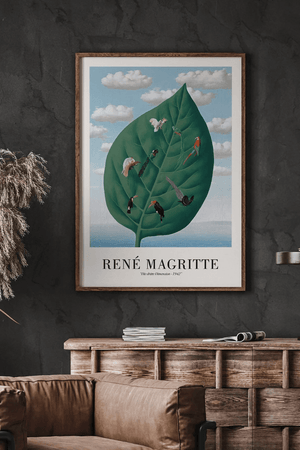 Fuglene i Bladet – René Magritte Plakat