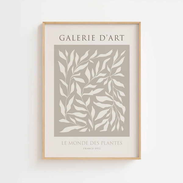 Galerie D'Art Plakat - BoHo Moderne Plakat