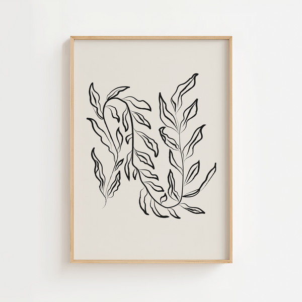 Galerie Flower Plakat