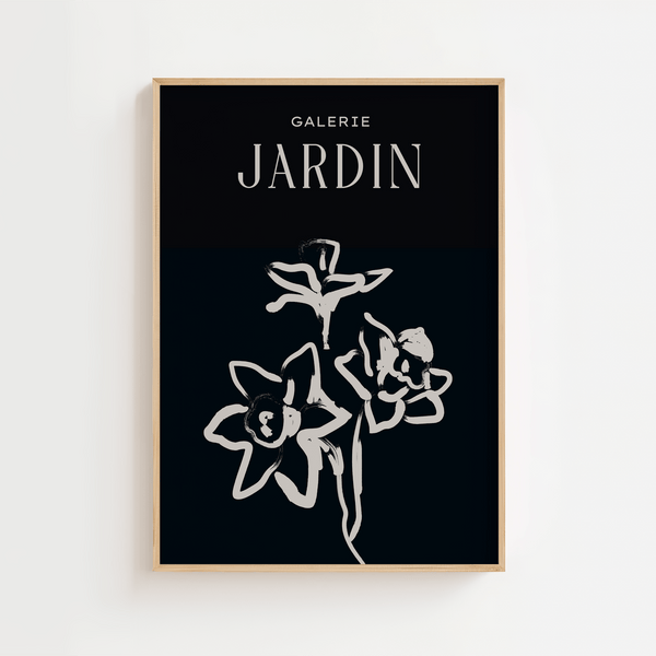 Galerie Jardin Plakat