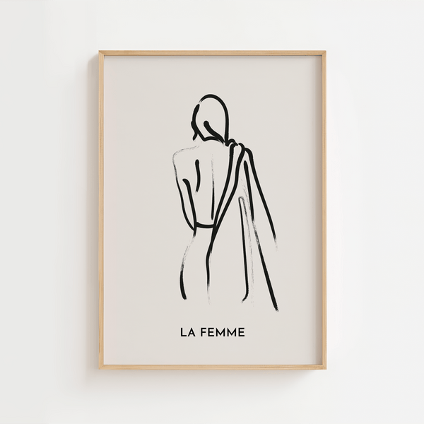 Galerie La Femme Plakat