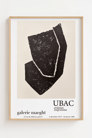 Galerie Maeght UBAC - Plakat