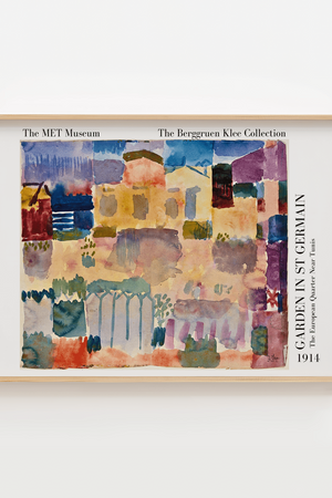 Garden In St Germany Paul Klee Plakat