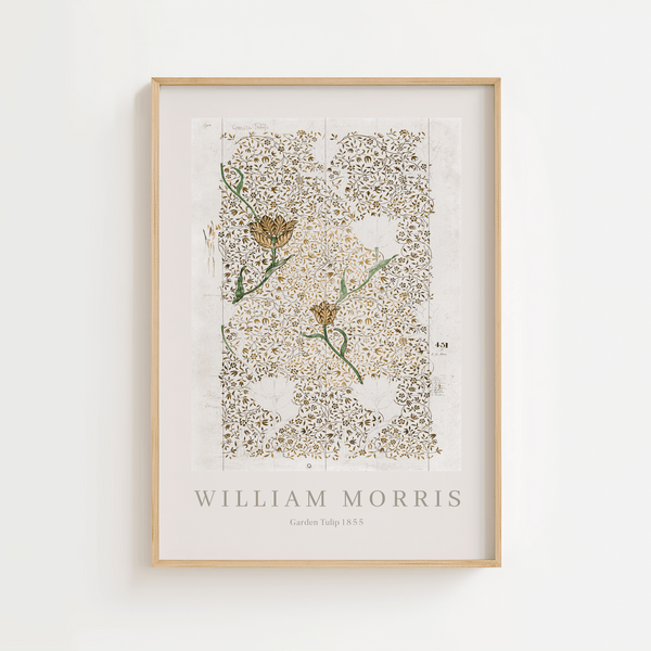 william Morriws Beige Plakat