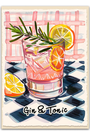 Gin&Tonic Painting Ellens Shop