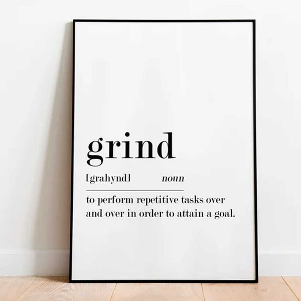 Grind Definition Ellens Shop