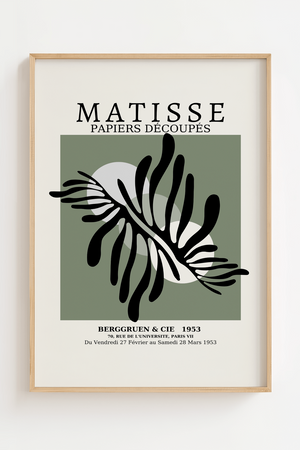 Grøn Breakthrough Matisse Plakat
