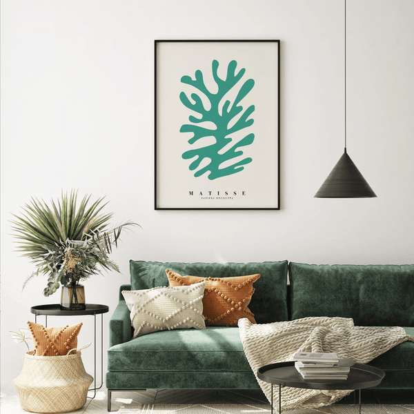 Grønne Blade – Matisse Plakat