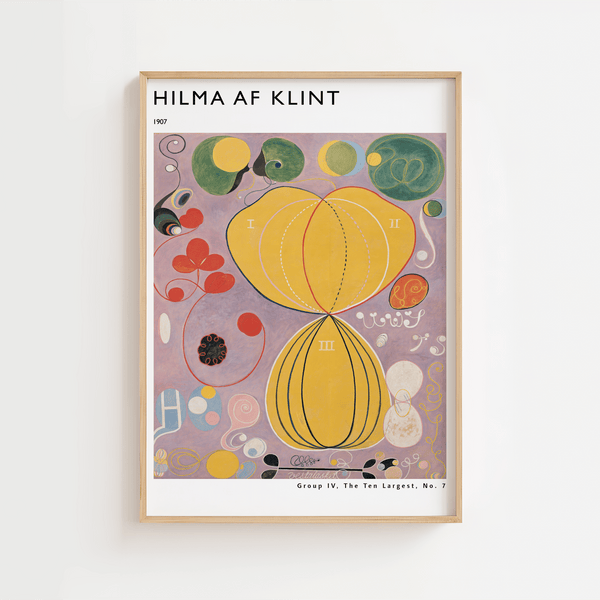 Group IV - Hilma Af Klint Plakat