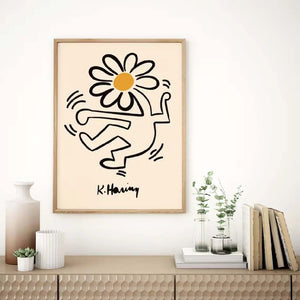 Gul Matisse Flower Blomst Plakat