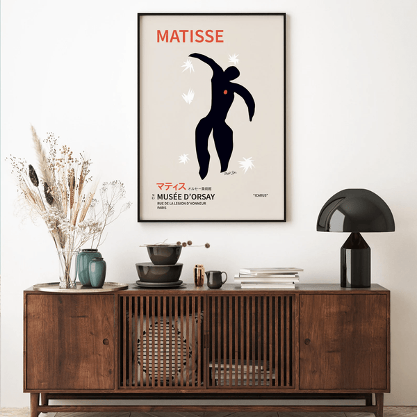 Ikaros – Matisse Plakat fra Musée d'Orsay