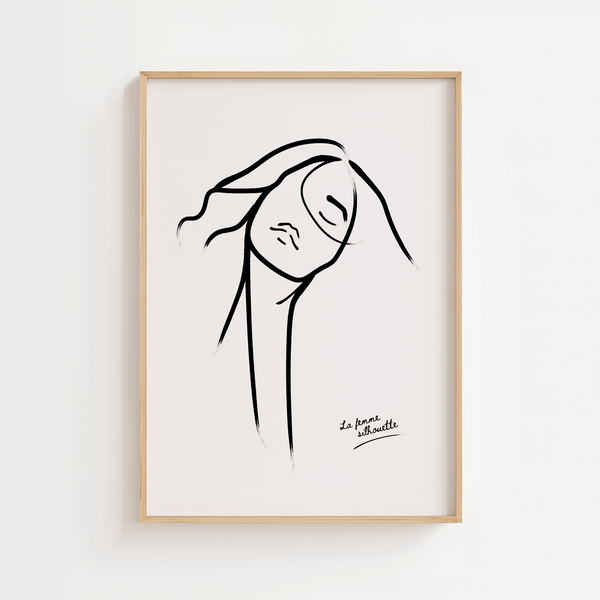 La Femme - Silhouette Plakat