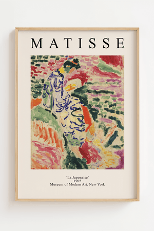 La Japonaise - Matisse Plakat