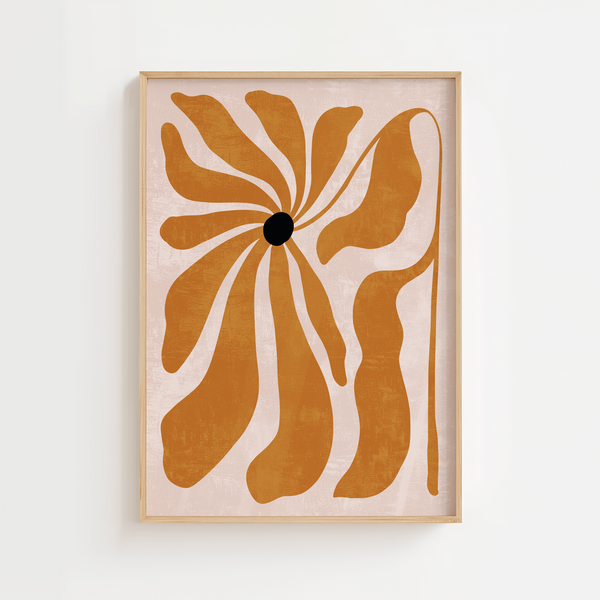 Lilla Sommerblomst Plakat
