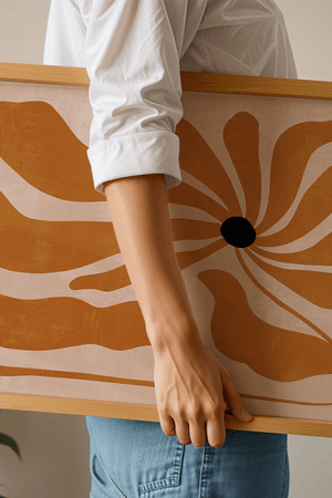 Lilla Sommerblomst Plakat