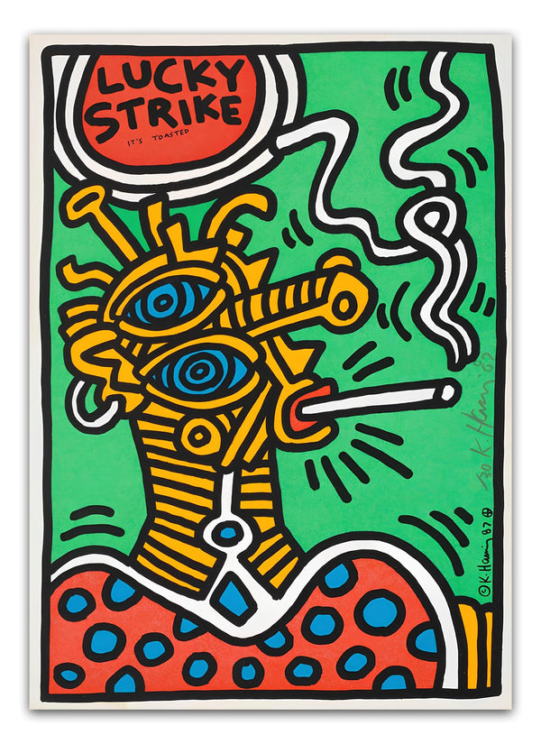 Lucky Strike - Keith Haring Plakat