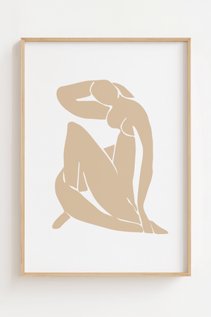 Madame Inside – Matisse Plakat | Poetisk Kvindemotiv