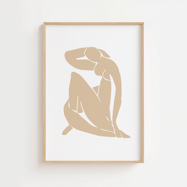 Madame Inside – Matisse Plakat | Poetisk Kvindemotiv
