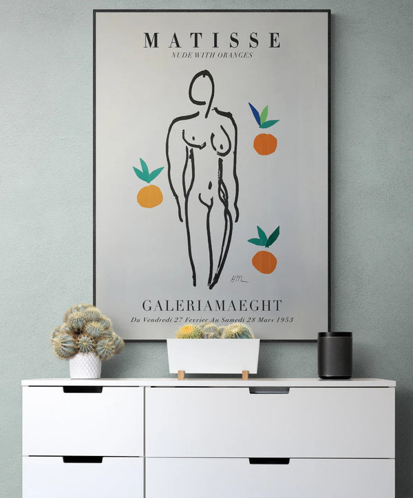 Made with Oranges - Matisse Plakat | Farverig & Ikonisk Kunst