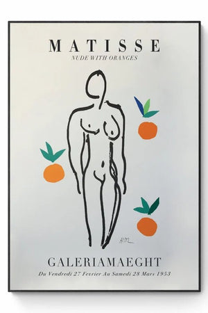 Made with Oranges - Matisse Plakat | Farverig & Ikonisk Kunst